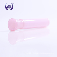 Good condition Unique Design groun Milky pink glass tips for joint tubeInside diameter10mm